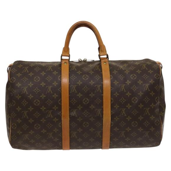 LOUIS VUITTON Monogram Keepall 50 Boston Bag M41426 - Picture 2 of 16